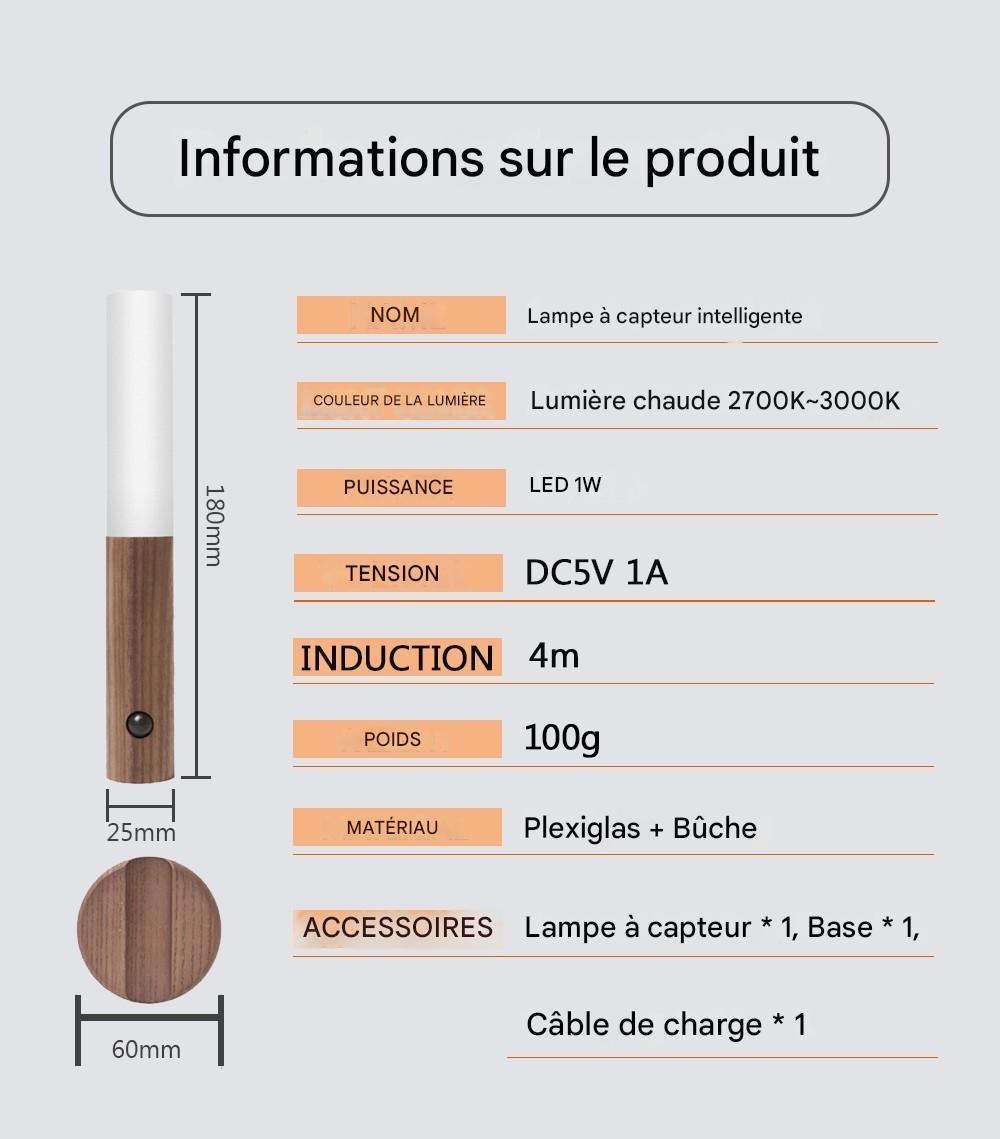 Sencya - Lampe LED Détecteur de Mouvement
